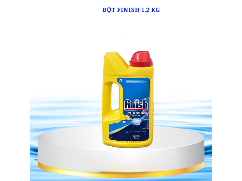Bột rửa chén bát Finish 2 chức năng- Tổng kho Bếp Xanh