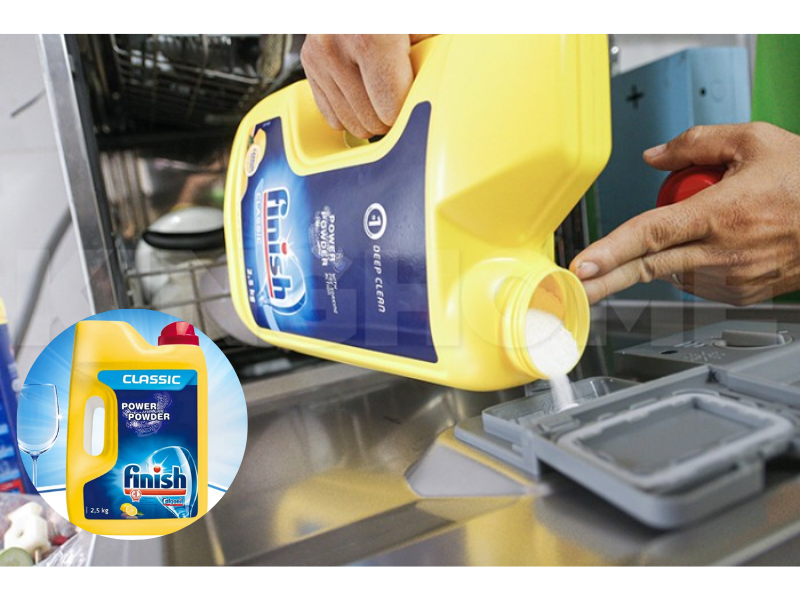 Bột rửa chén bát Finish 2 chức năng là một lựa chọn tối ưu cho những ai tìm kiếm sự tiện lợi và hiệu quả trong việc rửa chén bát