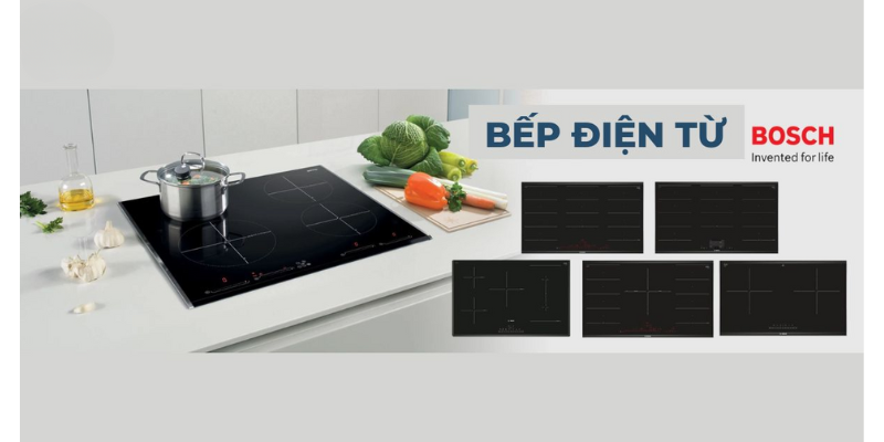 Bếp điện từ Bosch- Tổng kho Bếp Xanh